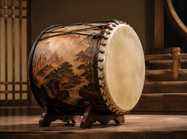 莆田BULO部落山水系列古风鼓